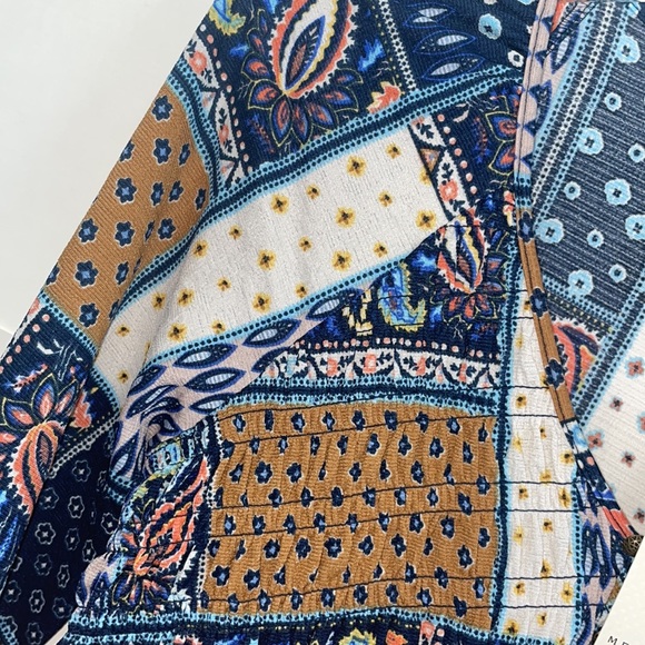 Anthropologie Melloday Patchwork Dress Size Small - Picture 2 of 4